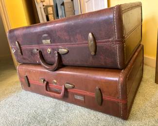 Vintage Samsonite suitcases