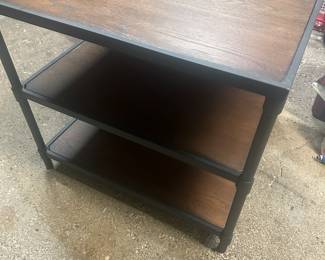 Tri Level Side Table, Audio Table, End Table, Office Table