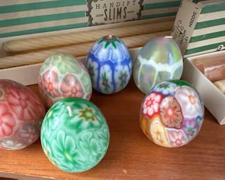 egg candles, Party-Lite Candles, Candlemaking kits