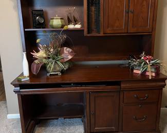 Desk with hutch $75