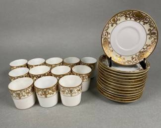 Nortiake Demitasse Cups And Saucers (24)
