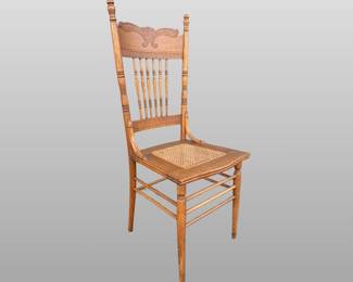  Victorian Wood Painted Side Chair
