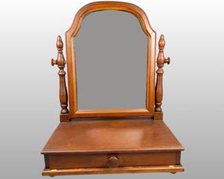 Vintage Provincial Style Dresser Mirror Or Shaving Mirror
