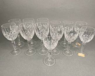 Gorham Lady Anne Partial Set Of 13 Wine Glasses & Water Goblets
