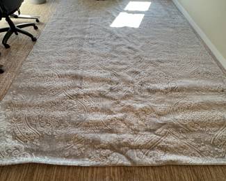 Neutral Area Rug. Measures 9' x 12'. Photo 2 of 2.