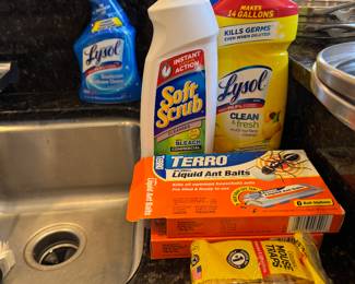 Cleaning Supplies.