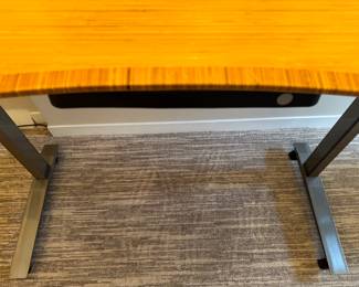 Herman Miller Jarvis Bamboo Adjustable Standing Desk. Measures 60" W x 30" D. Photo 2 of 4.