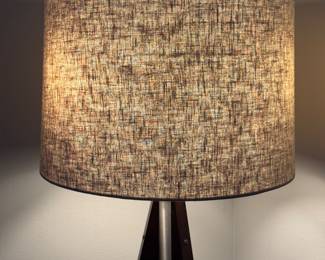 Tripod Floor Lamp. Measures 60" H. Photo 2 of 2.