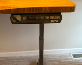 Herman Miller Jarvis Bamboo Adjustable Standing Desk. Measures 60" W x 30" D. Photo 4 of 4.