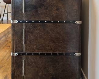 Arhaus Martin Bar Cabinet. Measures 46" W x 24" D x 36" H. Photo 2 of 5.