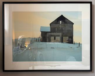 Watercolor. Signed By Artist. Measures 29" W x 20.5" H Not Including Frame. Photo 1 of 2.