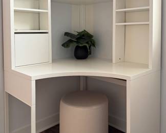 Ikea Micke Corner Workstation Desk. Measures 20" D x 40" W. Photo 1 of 3.