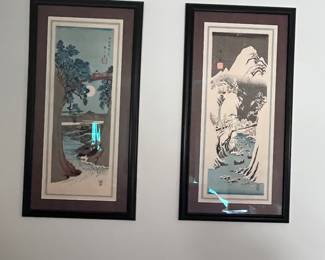 Woodblock Art from about the 1940s