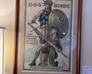 Original WWI poster