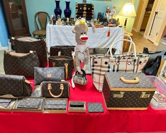 Inspired by Louis Vuitton, handbags and wallets