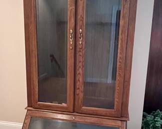 Glass gun display cabinet