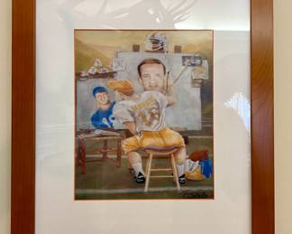 Framed print by C. Schultz