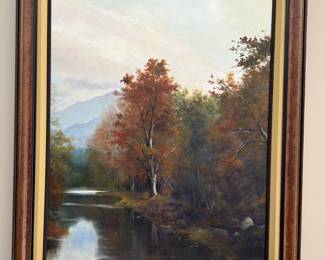 Oil painting by Ron Williams