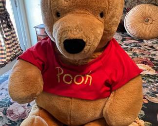 Large Winnie the Pooh plush