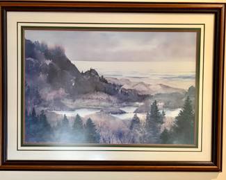 Framed print by N. Taylor Stonington