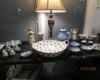 Polish pottery and Jim Shore