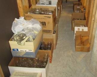 mason jars (assorted sizes)