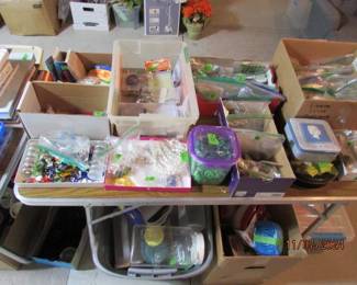 buttons and craft items