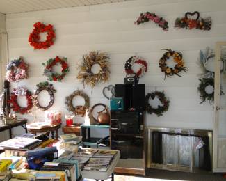 Lots of wreaths