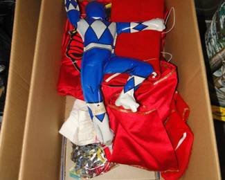 Blue Power Ranger down, send help