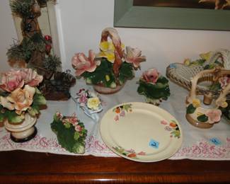 More floral pieces for display and everyday looking at