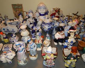 Vintage small items all with that certain Dutch or Flanders flair