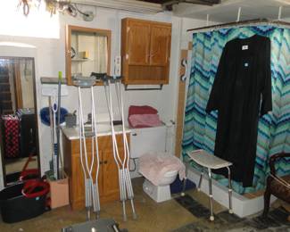 We have a very nice selection of all types of items in the basement