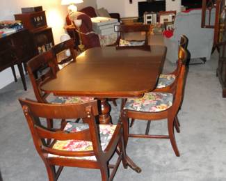 Duncan Fife Dining Room set with all the matching items