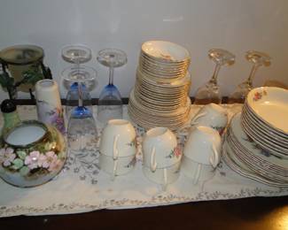 Fine china, and vintage items too