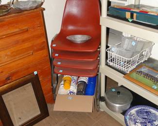 Outstanding Mid Century Modern school chairs