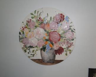 Round art for the wall