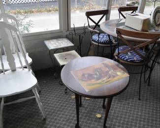 Small tables, and wonderful items too