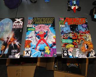 Avengers West Coast comic books.  Not to be confused with the Avengers East Coast.