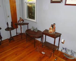 Round tables, corner tables, oval tables, two tiered tables, and more