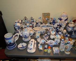Lots of great small and medium and large sized Delftware