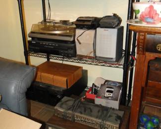 Plenty of vintage electronics