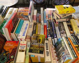 Books, hardcover and softcover, all in great condition