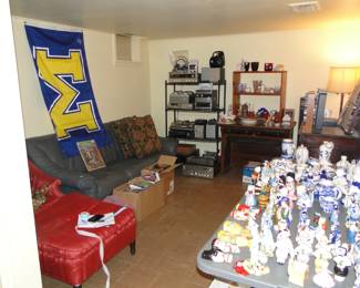 University of Michigan Flag, and other great furniture finds, and of course plenty of electronics all over the home