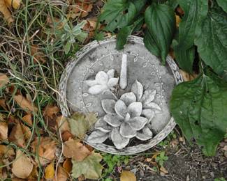 Sundial, trip hazard