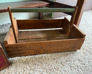 Federal Fruit Wooden Crate