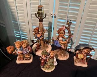 Large Hummel figurine collection