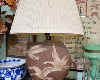 Phoenix consolidated glass lamp 