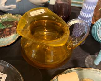 Blenko Glass Pitcher