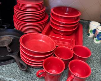 Fiestaware dishes