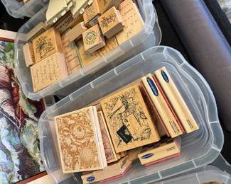 Tons of ink stamps